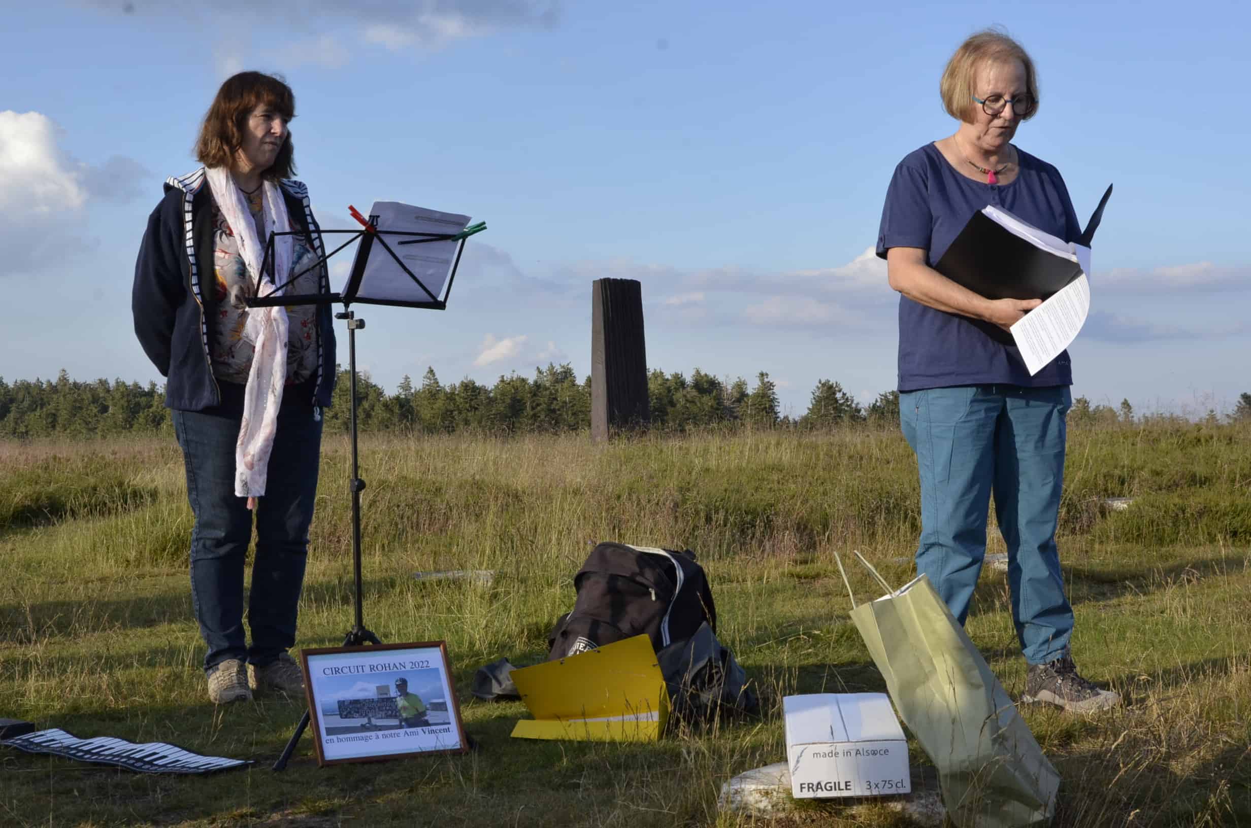 HOMMAGE à VINCENT et SUZANNE : Soirée au Champ du Feu du 29 juin 2022